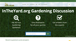 Desktop Screenshot of intheyard.org